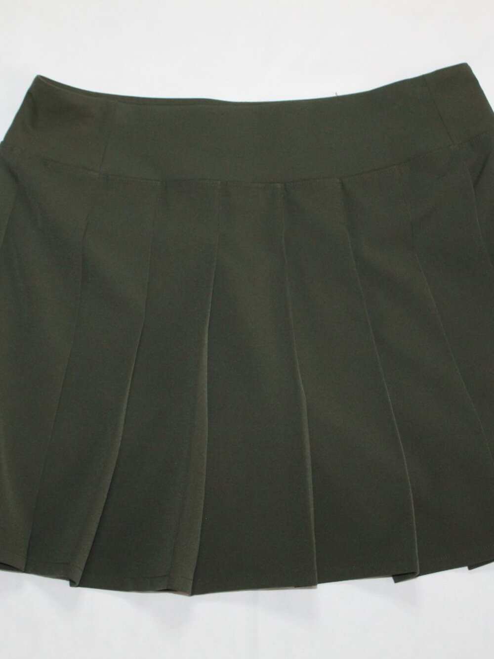 Athleta women's skort size 14 green pleated front golf pickleball mini athletic - Picture 4 of 14